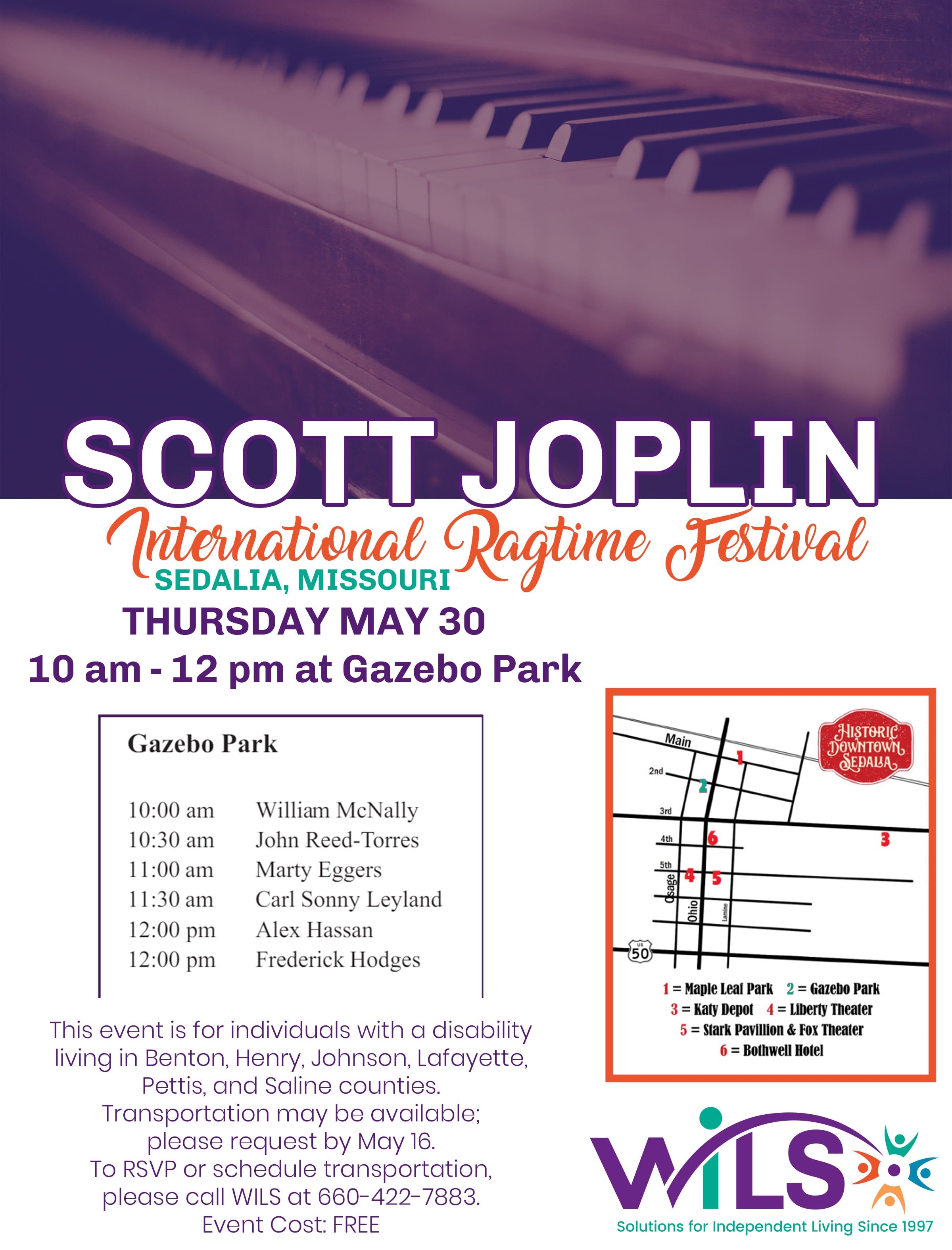 Scott Joplin Festival 2019 - WILS