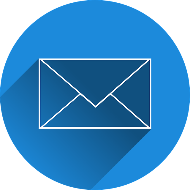 Blue Envelope for email