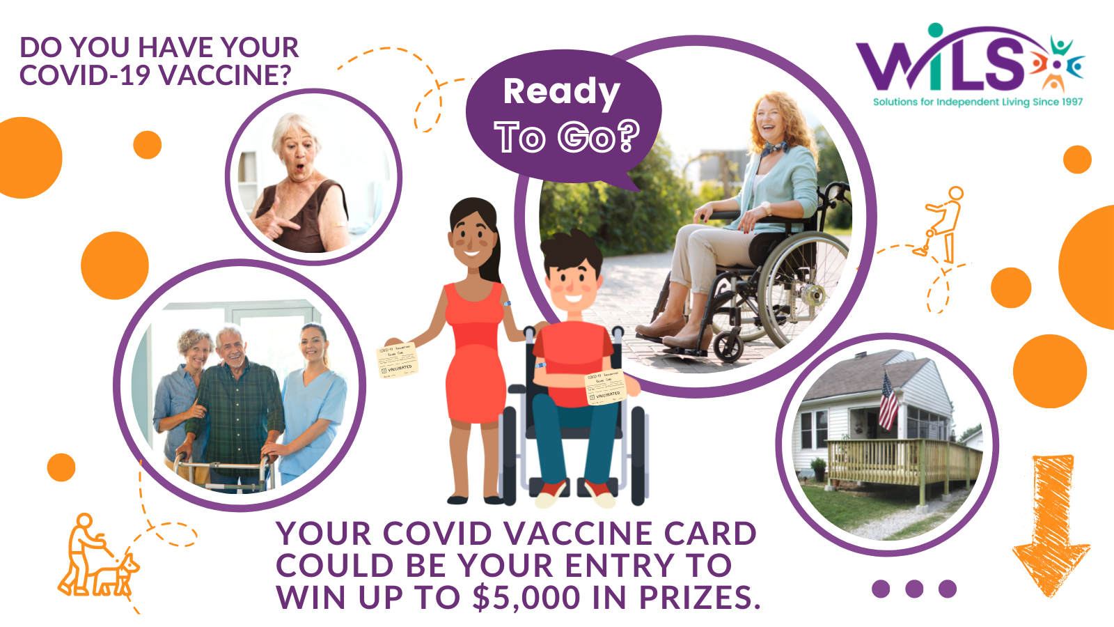 Do you have your COVID-19 Vaccine? Your COVID vaccine card could be your entry to win up to $5,000 in prizes.