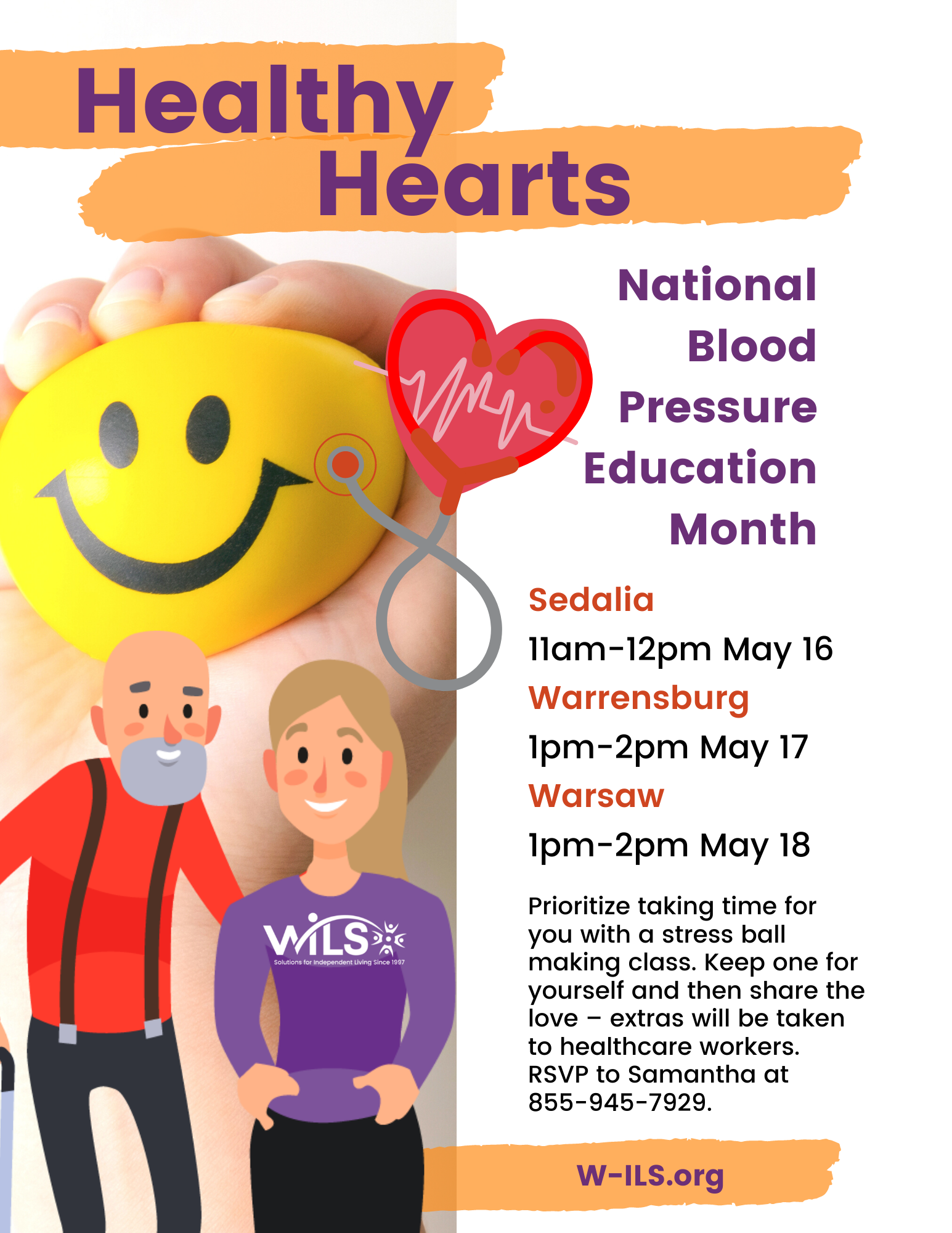 Healthy Hearts - Pettis County @ WILS Sedalia Office