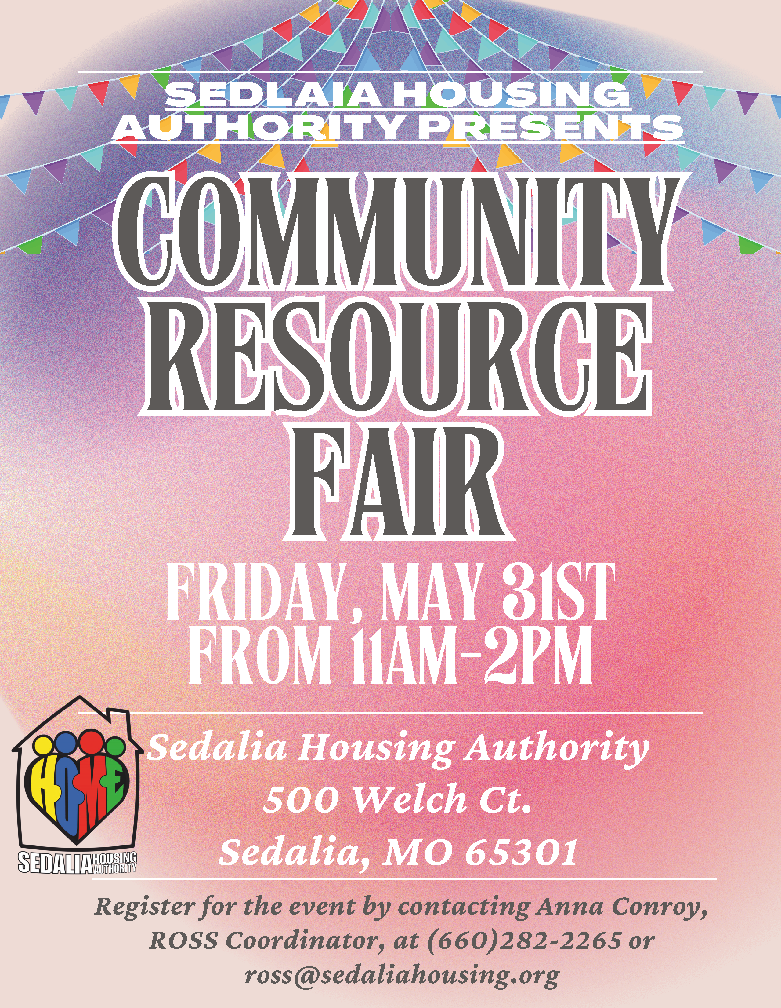 Sedalia Housing Authority Community Resource Fair @ Sedalia Housing Authority