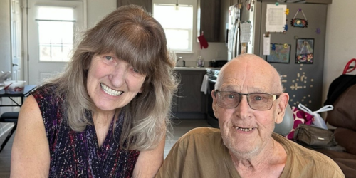 Joni and her dad, Edward