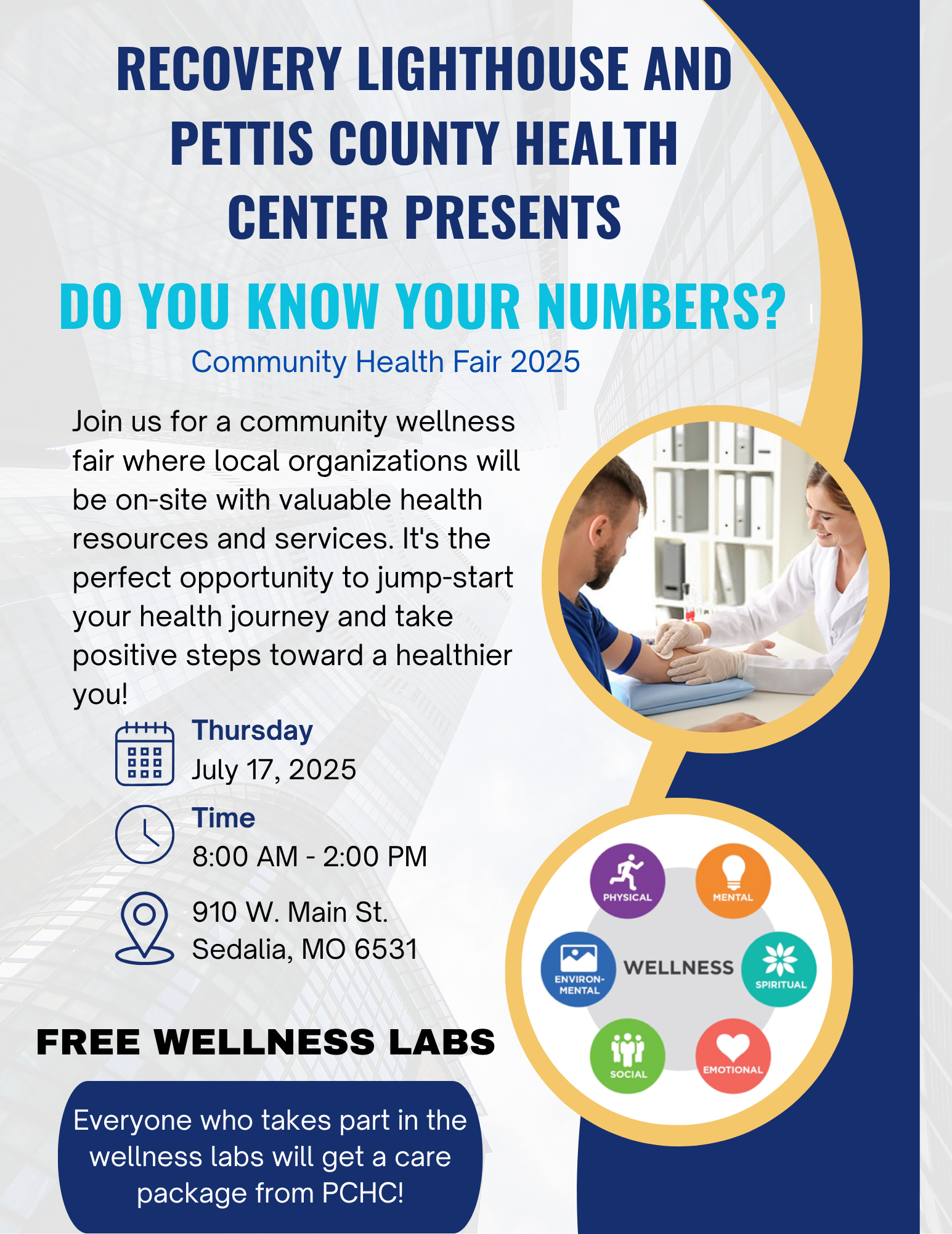 Community Health Fair @ Recovery Lighthouse