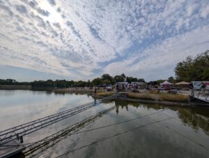 Hazel Hill Lake and dock